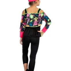 80er Jahre Aerobic Kostüm Für Mädchen -Funidelia-Laden 80er jahre aerobic kostum fur madchen 2