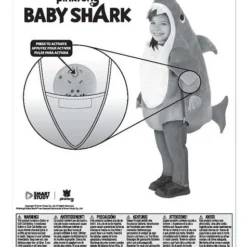 Baby Shark Kostüm Für Kinder -Funidelia-Laden baby shark kostum fur kinder 2