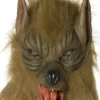 Brauner Wolf Maske
