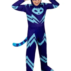 Catboy PJ Masks Kostüm Deluxe Für Kinder -Funidelia-Laden catboy pj masks kostum deluxe fur kinder 5