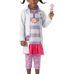 Doc McStuffins Spielzeugärztin Kostüm Deluxe Für Mädchen
