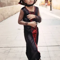 Gothisches Vampir Kostüm Für Mädchen -Funidelia-Laden gothisches vampir kostum fur madchen 4