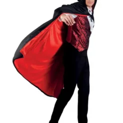 Graf Drakula Wendeumhang Mit Kapuze Für Erwachsene