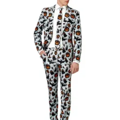 Halloween Anzug Grau - Suitmeister