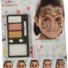 Halloween Make-Up Schwarz-orange Für Kinder