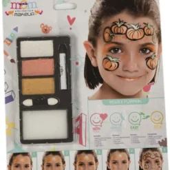 Halloween Make-Up Schwarz-orange Für Kinder