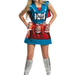Duffwoman Aus Die Simpsons Kostüm