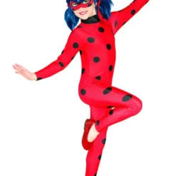 Ladybug Kostüm Mit Augenmaske Für Mädchen