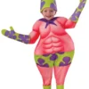 Muskulöses Patrick Kostüm Für Babys Aus SpongeBob Schwammkopf