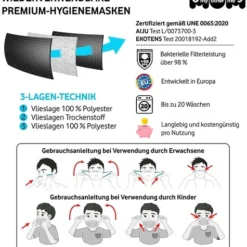 Super Zings Mund-Nasen-Maske Blau-rot Für Kinder (2 Stück) -Funidelia-Laden super zings mund nasen maske blau rot fur kinder 2 stuck 7