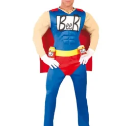 Superheld Des Bieres Kostüm