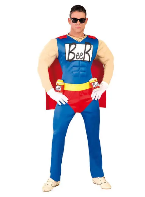Superheld Des Bieres Kostüm 1 Superheld Des Bieres Kostüm